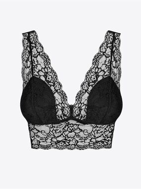 CHANGE Black Lace Bralette